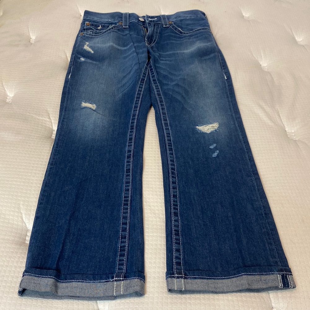 ✅Men True Religion Ricky Jeans Size 33 - Picture 2 of 11